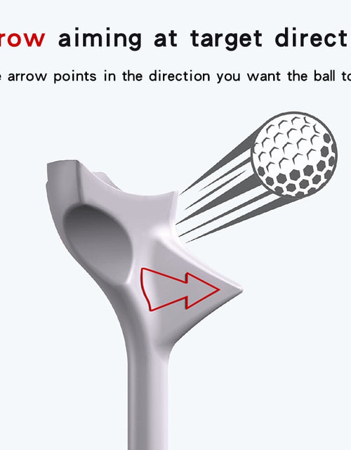 Load image into Gallery viewer, Golf Tees 10° Diagonal Insert Rhombic Golf Ball Holder Increases Speed Golf Training Ball Tee with Package Golf Gift Accessories
