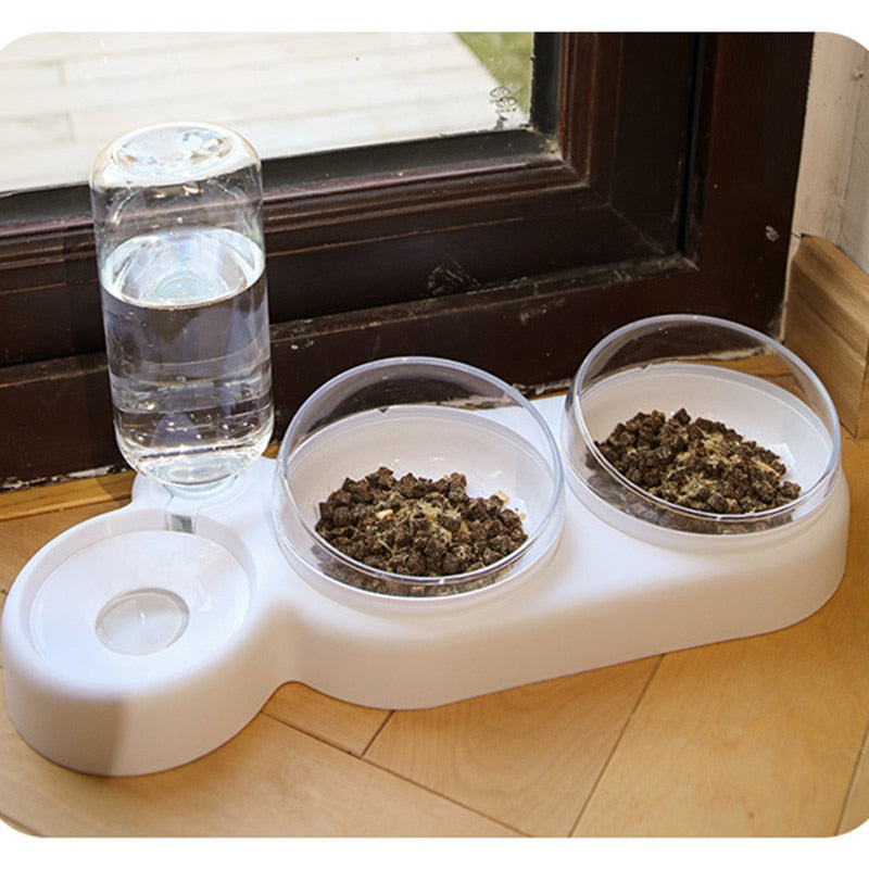 Cats Pet Bowl Water Automatic Dispenser for Cats Pet Feeder Cat Drinker Pet Dog Cat Food Bowl with Waterer Bowls Cat Accessories