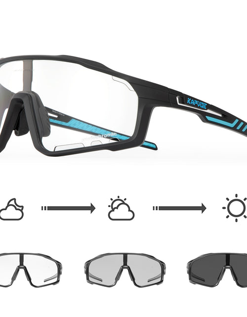 Load image into Gallery viewer, New Photochromic Cycling Glasses Mtb Sunglasses for Men Women Sport Speed Road Mountain Bike Bicycle Cycl Eyewear Goggle
