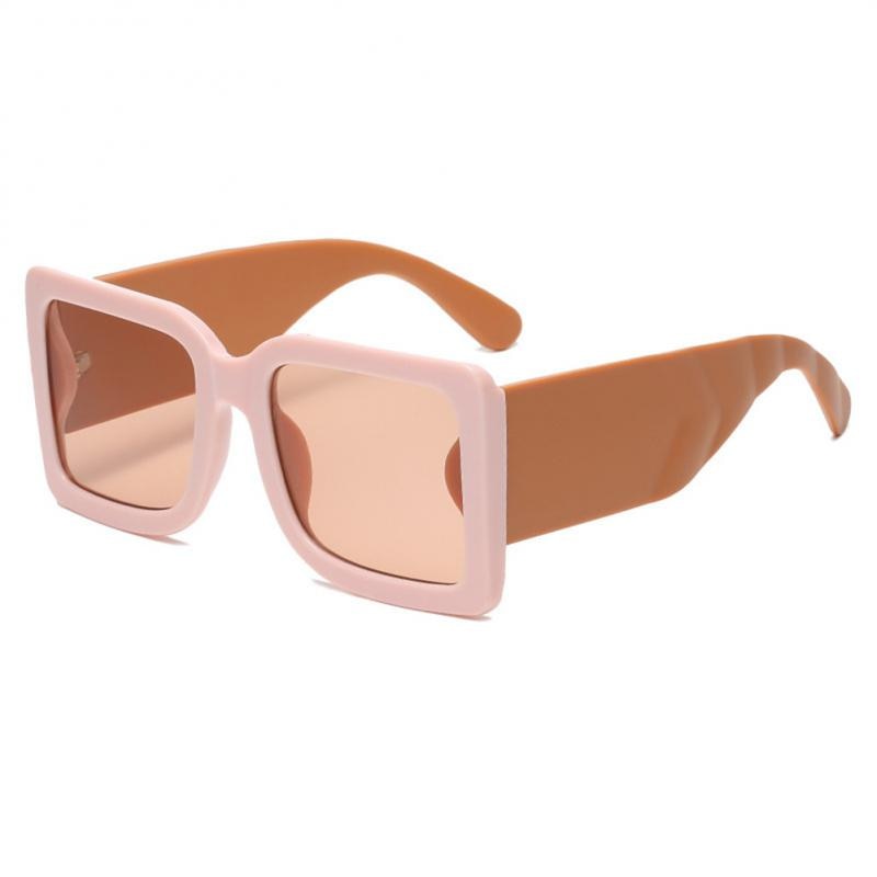 New Fashion Square Sunglasses 2022 New Women Men Vintage  UV400 Outdoor Cycling Sun Glasses Female Big Frame Travel Shades