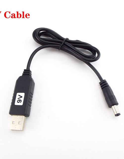 Load image into Gallery viewer, USB to DC Power Cable Universal USB to DC Jack Charging Cable Power Cord Plug Connector Adapter for Router Mini Fan Speaker
