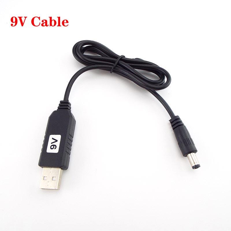 USB to DC Power Cable Universal USB to DC Jack Charging Cable Power Cord Plug Connector Adapter for Router Mini Fan Speaker