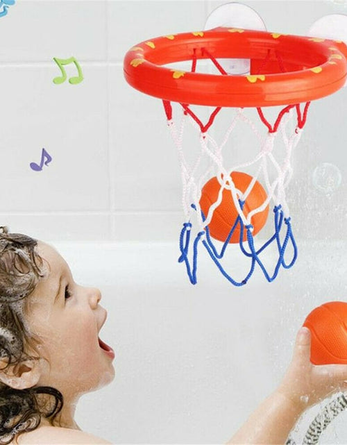 Load image into Gallery viewer, Baby Bath Toy Toddler Boy Water Toys Bathroom Bathtub Shooting Basketball Hoop with 3 Balls Kids Outdoor Play Set Cute Whale
