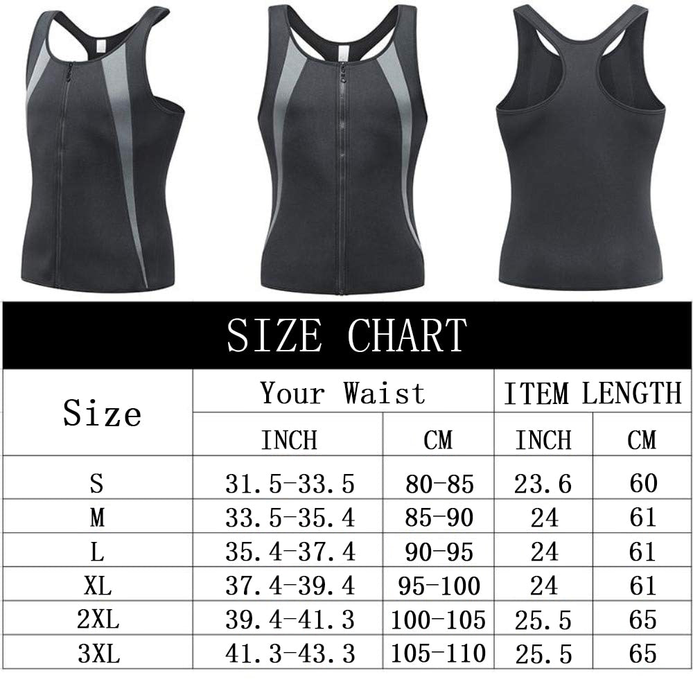 Men Body Shaper Fitness Neoprene Sauna Vest Waist Trainer Double Belt Sweat Shirt Corset Top Abdomen Slimming Shapewear Fat