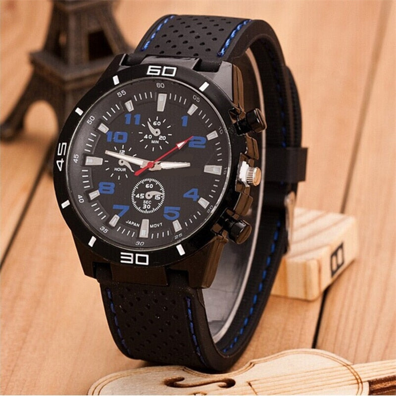 Date Quartz Men Watches Top Brand Luxury Male Clock Chronograph Sport Mens Wrist Watch Hodinky Relogio Masculino