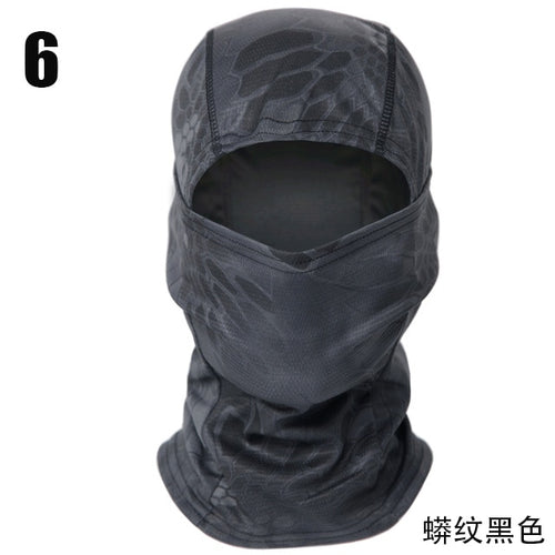 Load image into Gallery viewer, Tactical Camouflage Balaclava Full Face Mask Wargame CP Military Hat Hunting Bicycle Cycling Army Multicam Bandana Neck Gaiter
