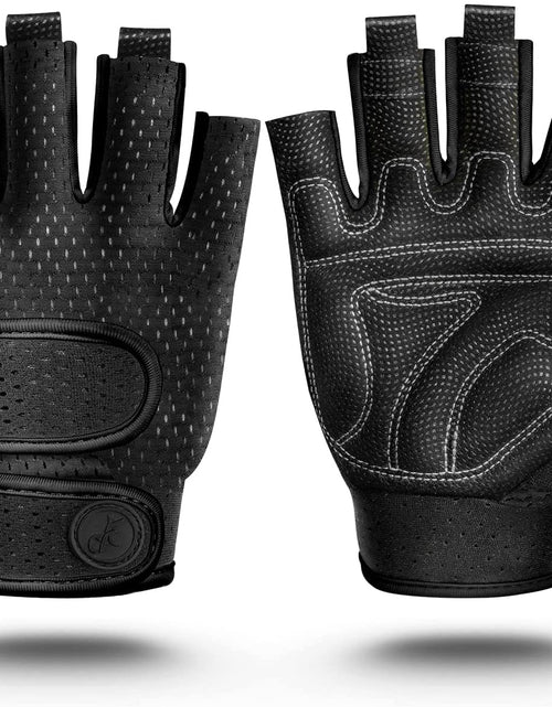 Load image into Gallery viewer, Gym Gloves Full Palm Protect Beathable Fitness Training Workout Gloves Anti-slip Weight Lifting Gloves Multi-Sport Glove
