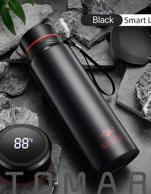 Load image into Gallery viewer, 420-1800ml Large Capacity 304 Stainless Steel Tumbler Vacuum Thermal Flask Thermos Water Coffee Tea Portable Bottle Dropship
