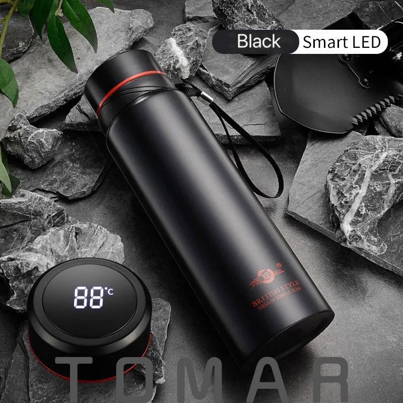 420-1800ml Large Capacity 304 Stainless Steel Tumbler Vacuum Thermal Flask Thermos Water Coffee Tea Portable Bottle Dropship