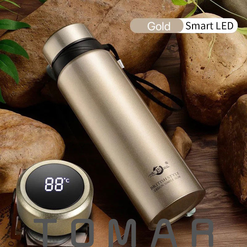 420-1800ml Large Capacity 304 Stainless Steel Tumbler Vacuum Thermal Flask Thermos Water Coffee Tea Portable Bottle Dropship